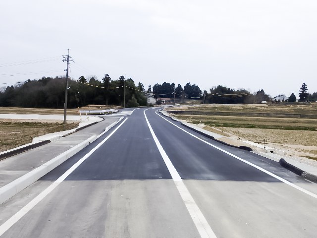 市道久井町野間線道路改良工事